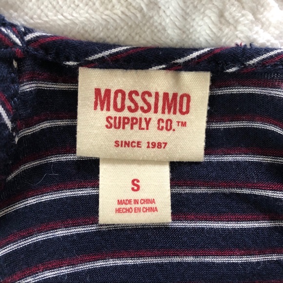 Mossimo striped romper with tie - Picture 5 of 5